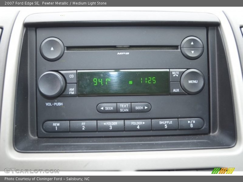Pewter Metallic / Medium Light Stone 2007 Ford Edge SE