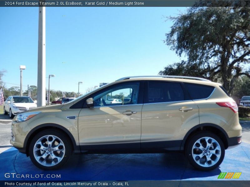  2014 Escape Titanium 2.0L EcoBoost Karat Gold