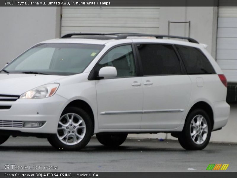 Natural White / Taupe 2005 Toyota Sienna XLE Limited AWD