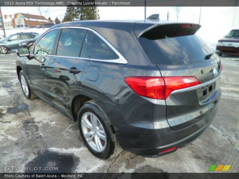 Graphite Luster Metallic / Parchment 2013 Acura RDX Technology AWD