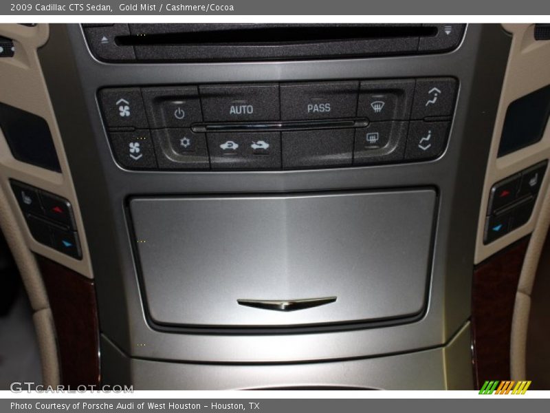 Gold Mist / Cashmere/Cocoa 2009 Cadillac CTS Sedan