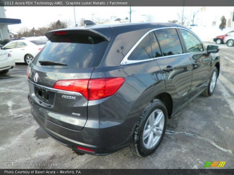 Graphite Luster Metallic / Parchment 2013 Acura RDX Technology AWD