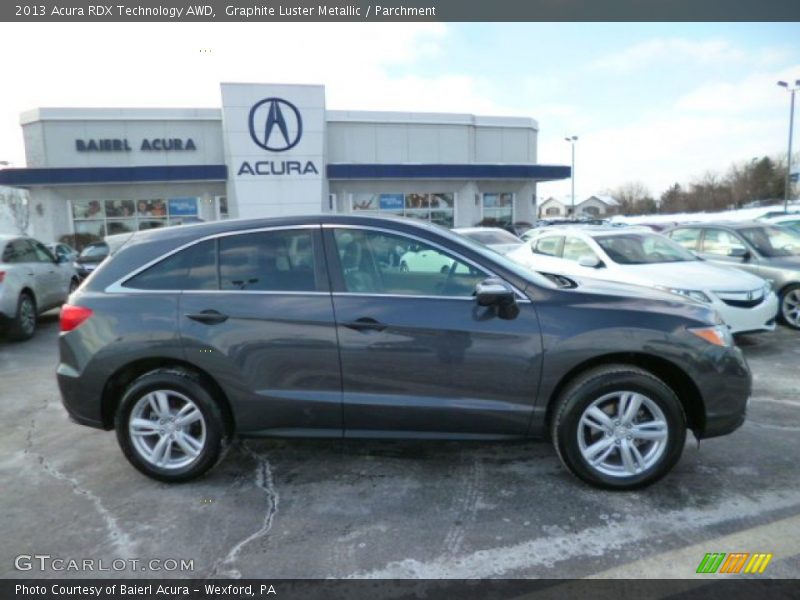 Graphite Luster Metallic / Parchment 2013 Acura RDX Technology AWD