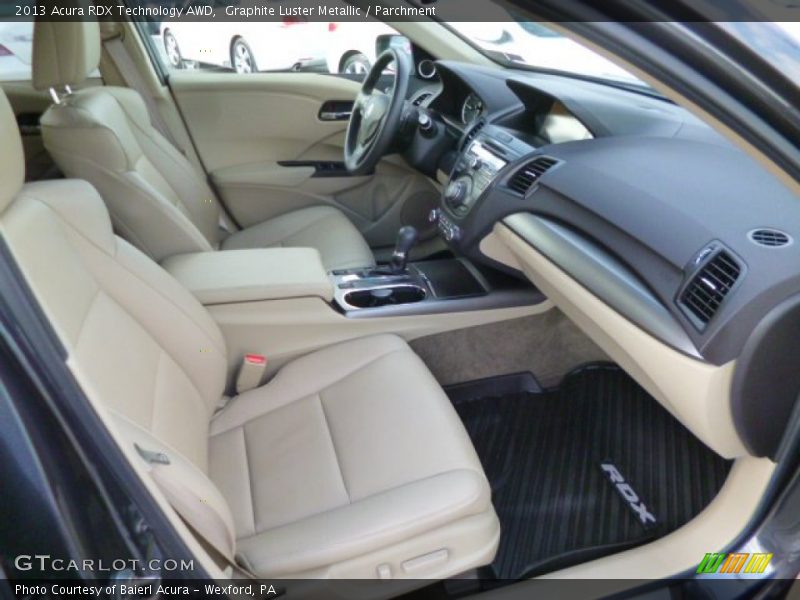 Graphite Luster Metallic / Parchment 2013 Acura RDX Technology AWD