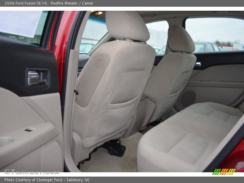 Redfire Metallic / Camel 2009 Ford Fusion SE V6
