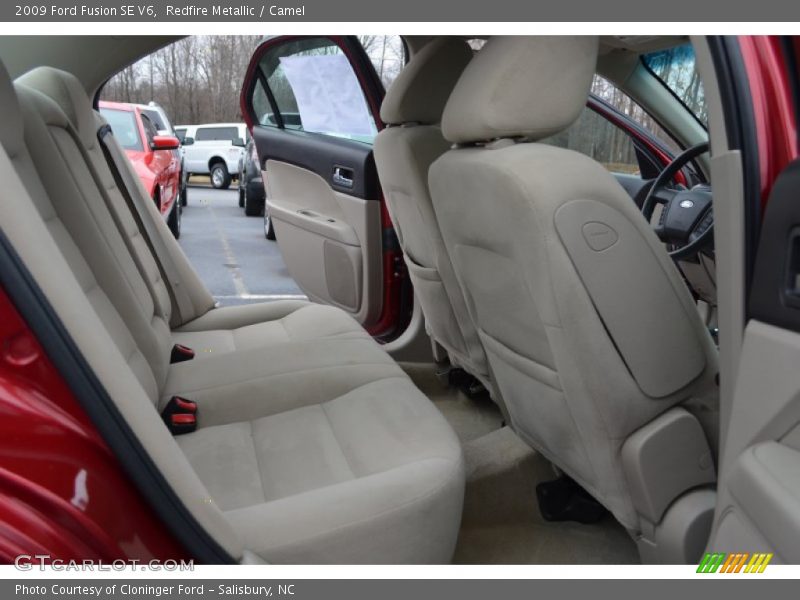 Redfire Metallic / Camel 2009 Ford Fusion SE V6