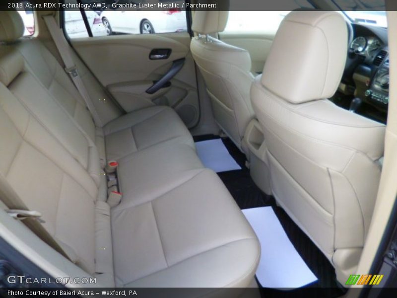 Graphite Luster Metallic / Parchment 2013 Acura RDX Technology AWD