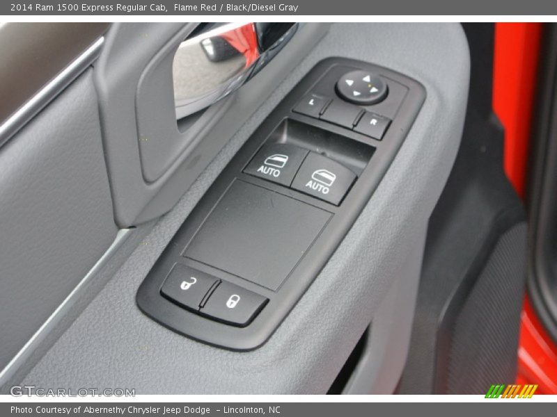 Flame Red / Black/Diesel Gray 2014 Ram 1500 Express Regular Cab
