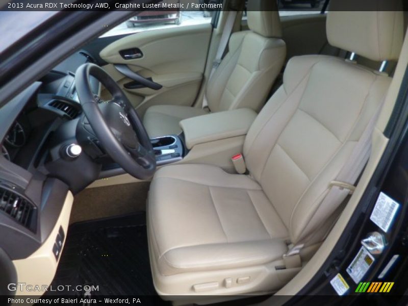 Graphite Luster Metallic / Parchment 2013 Acura RDX Technology AWD