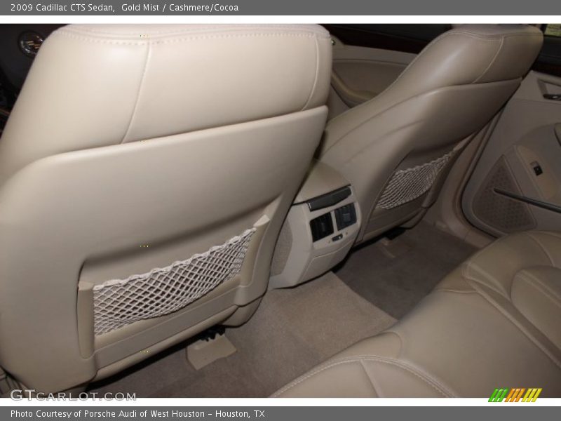 Gold Mist / Cashmere/Cocoa 2009 Cadillac CTS Sedan