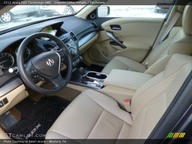 Graphite Luster Metallic / Parchment 2013 Acura RDX Technology AWD