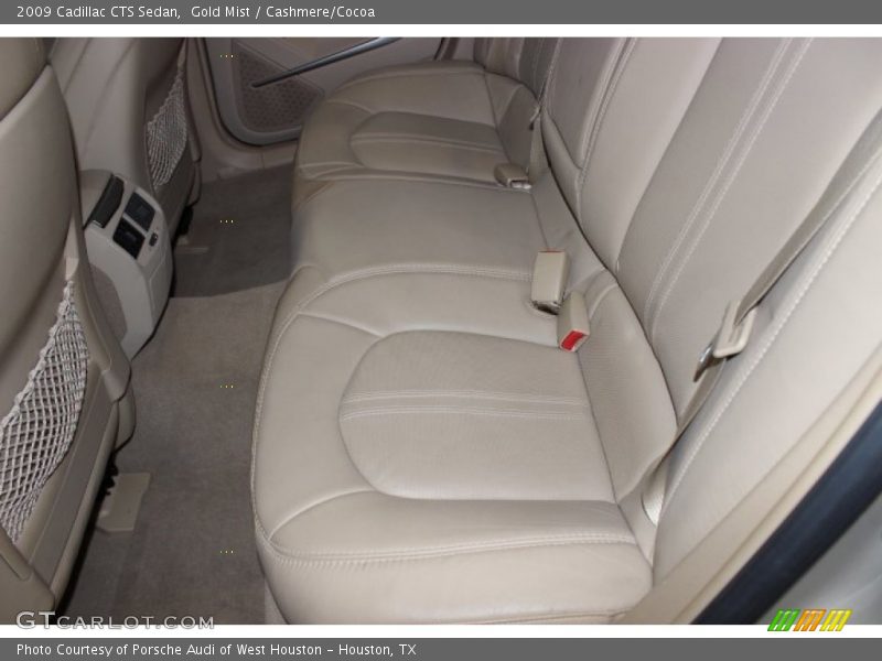 Gold Mist / Cashmere/Cocoa 2009 Cadillac CTS Sedan