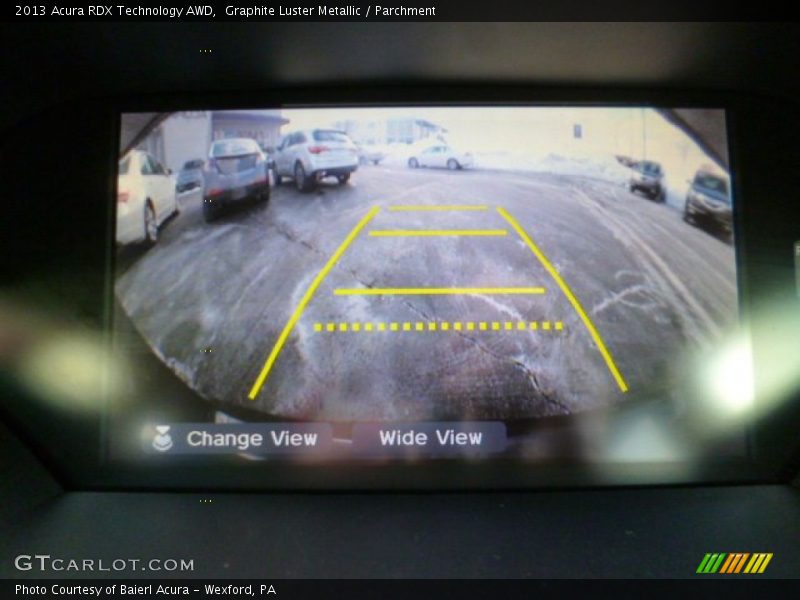 Graphite Luster Metallic / Parchment 2013 Acura RDX Technology AWD