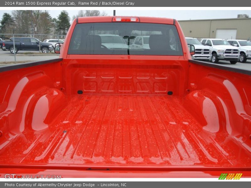 Flame Red / Black/Diesel Gray 2014 Ram 1500 Express Regular Cab