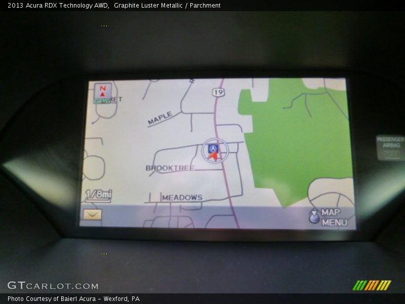 Graphite Luster Metallic / Parchment 2013 Acura RDX Technology AWD