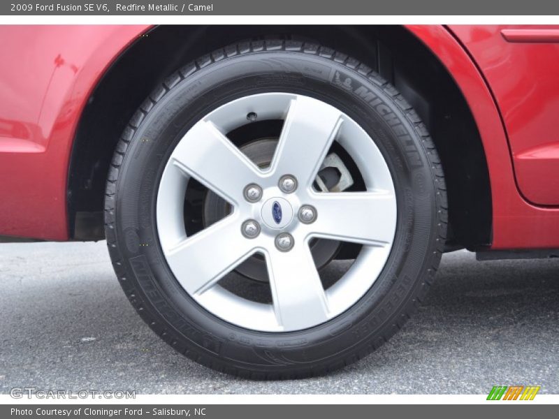 Redfire Metallic / Camel 2009 Ford Fusion SE V6