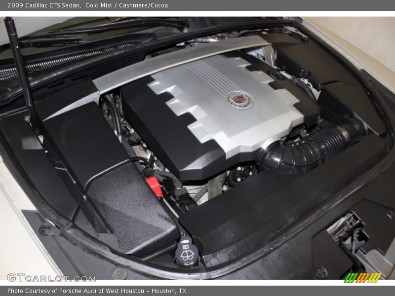 Gold Mist / Cashmere/Cocoa 2009 Cadillac CTS Sedan