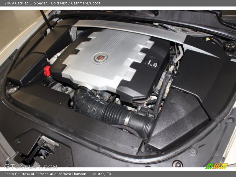 Gold Mist / Cashmere/Cocoa 2009 Cadillac CTS Sedan