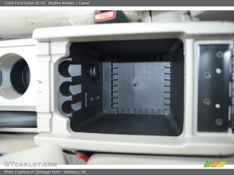 Redfire Metallic / Camel 2009 Ford Fusion SE V6