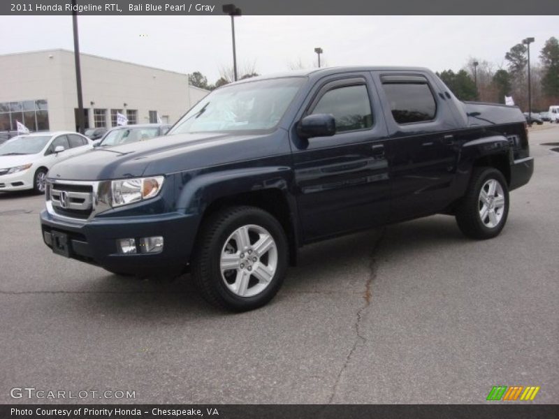 Bali Blue Pearl / Gray 2011 Honda Ridgeline RTL