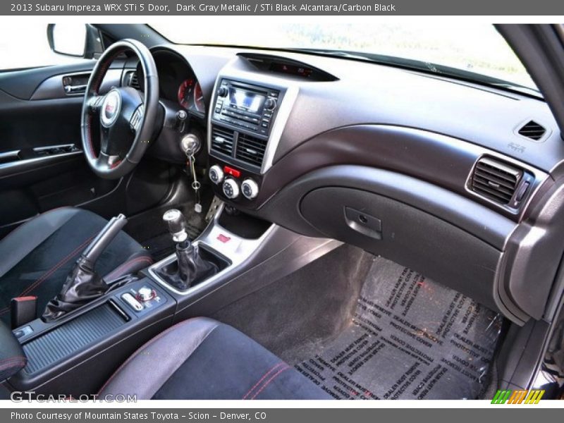 Dashboard of 2013 Impreza WRX STi 5 Door