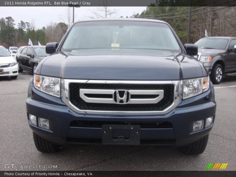 Bali Blue Pearl / Gray 2011 Honda Ridgeline RTL
