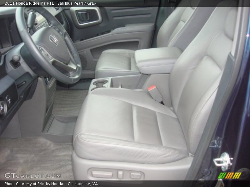 Bali Blue Pearl / Gray 2011 Honda Ridgeline RTL