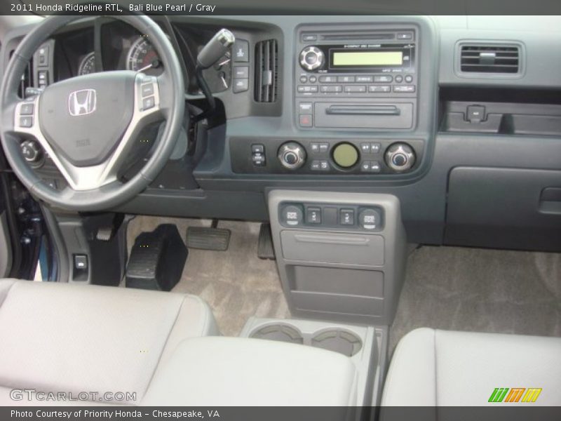 Bali Blue Pearl / Gray 2011 Honda Ridgeline RTL