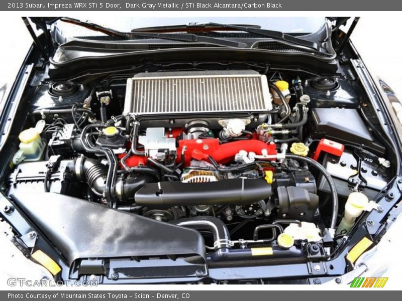  2013 Impreza WRX STi 5 Door Engine - 2.5 Liter STi Turbocharged DOHC 16-Valve DAVCS Flat 4 Cylinder