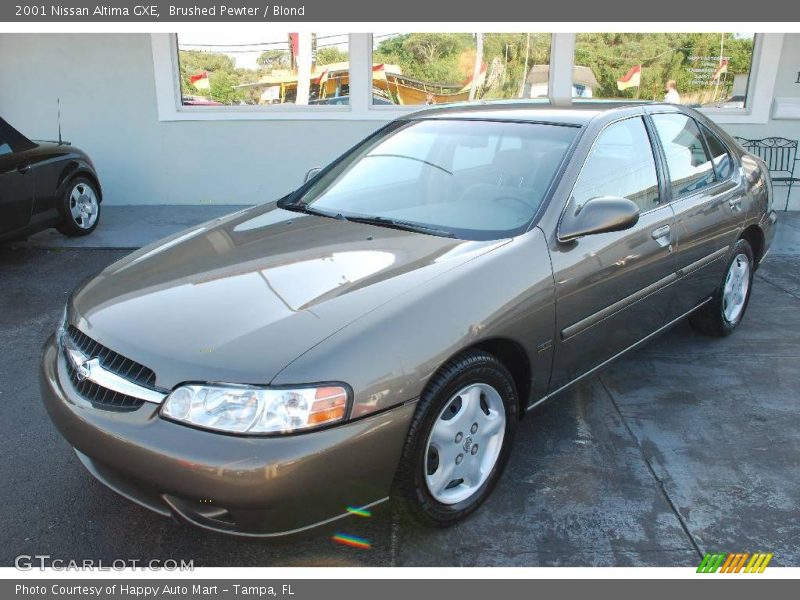 Brushed Pewter / Blond 2001 Nissan Altima GXE