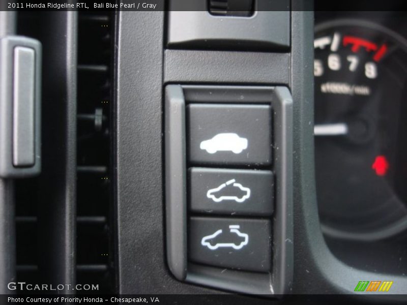 Bali Blue Pearl / Gray 2011 Honda Ridgeline RTL