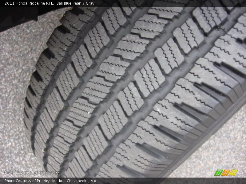 Bali Blue Pearl / Gray 2011 Honda Ridgeline RTL