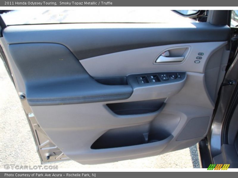 Smoky Topaz Metallic / Truffle 2011 Honda Odyssey Touring