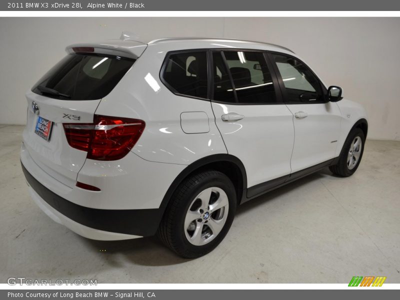 Alpine White / Black 2011 BMW X3 xDrive 28i