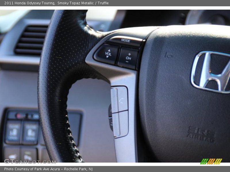 Smoky Topaz Metallic / Truffle 2011 Honda Odyssey Touring