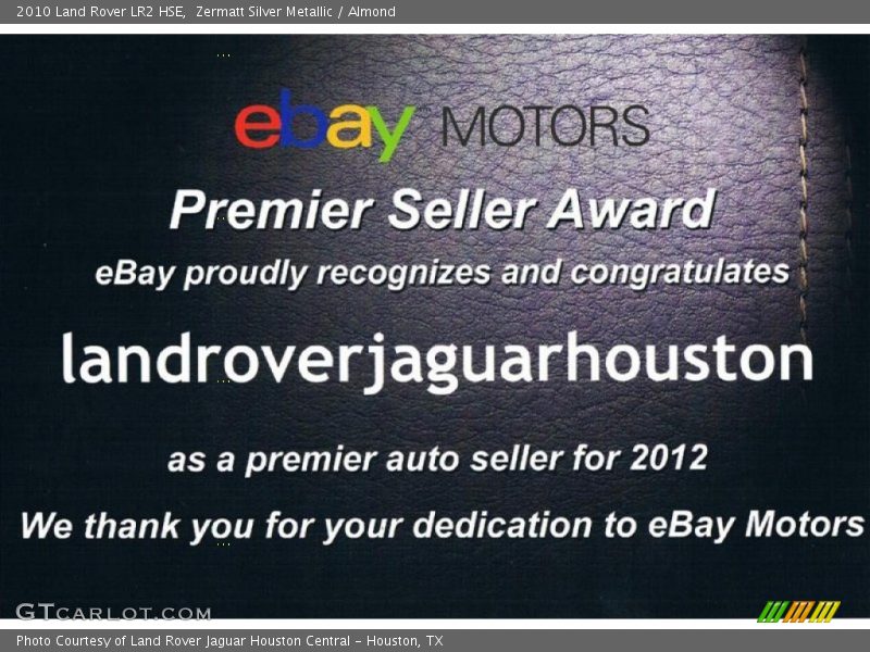Zermatt Silver Metallic / Almond 2010 Land Rover LR2 HSE