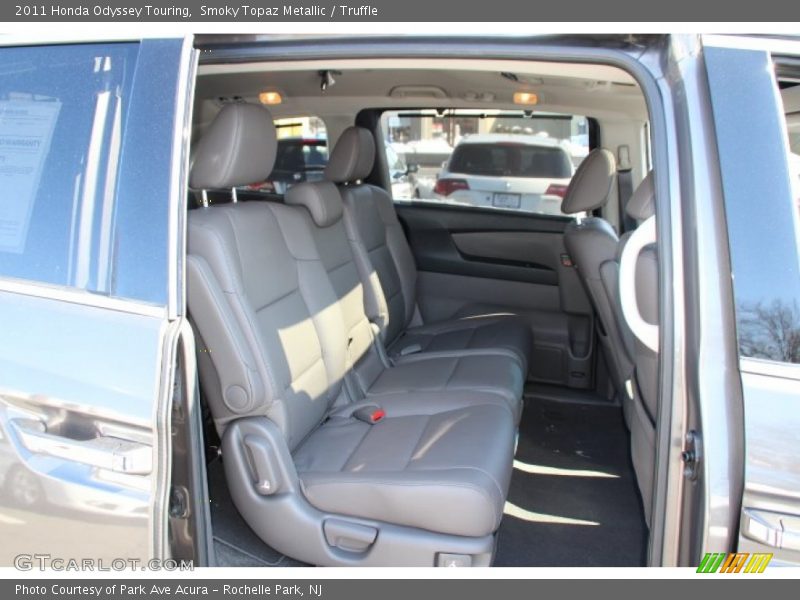 Smoky Topaz Metallic / Truffle 2011 Honda Odyssey Touring