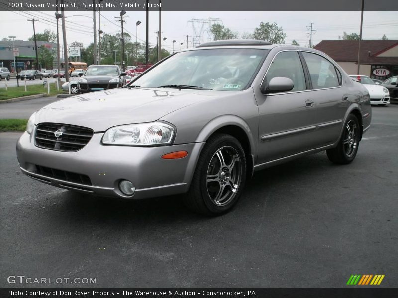 Sterling Mist Metallic / Frost 2001 Nissan Maxima SE