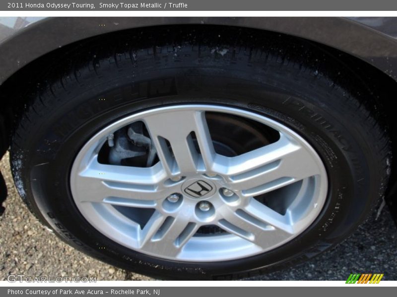 Smoky Topaz Metallic / Truffle 2011 Honda Odyssey Touring