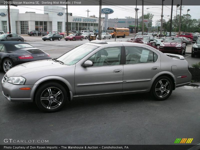 Sterling Mist Metallic / Frost 2001 Nissan Maxima SE