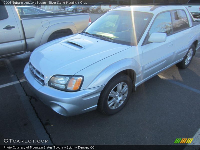 Silver Stone Metallic / Gray 2003 Subaru Legacy L Sedan