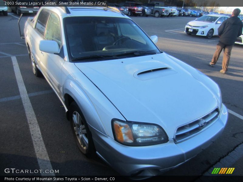 Silver Stone Metallic / Gray 2003 Subaru Legacy L Sedan
