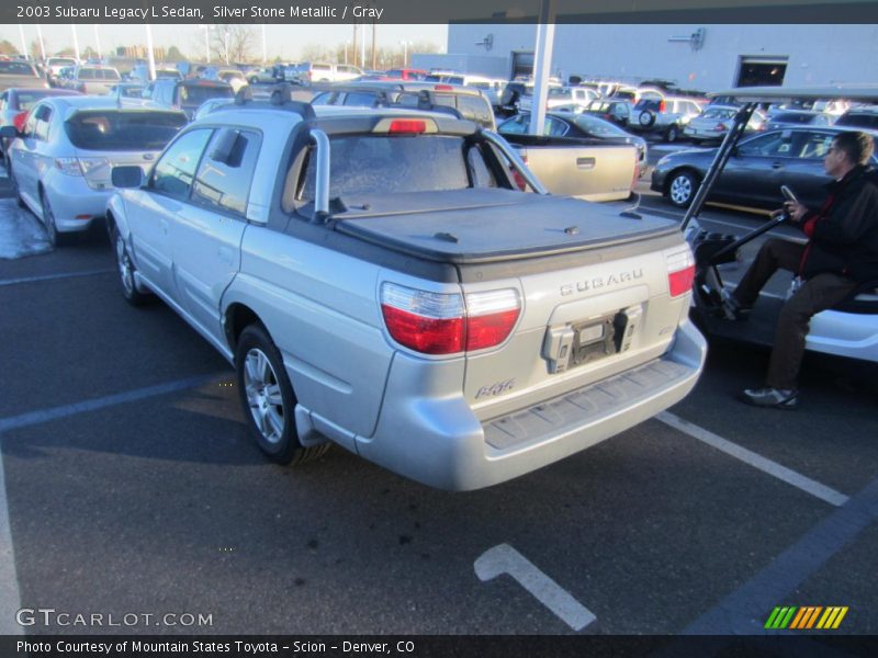 Silver Stone Metallic / Gray 2003 Subaru Legacy L Sedan