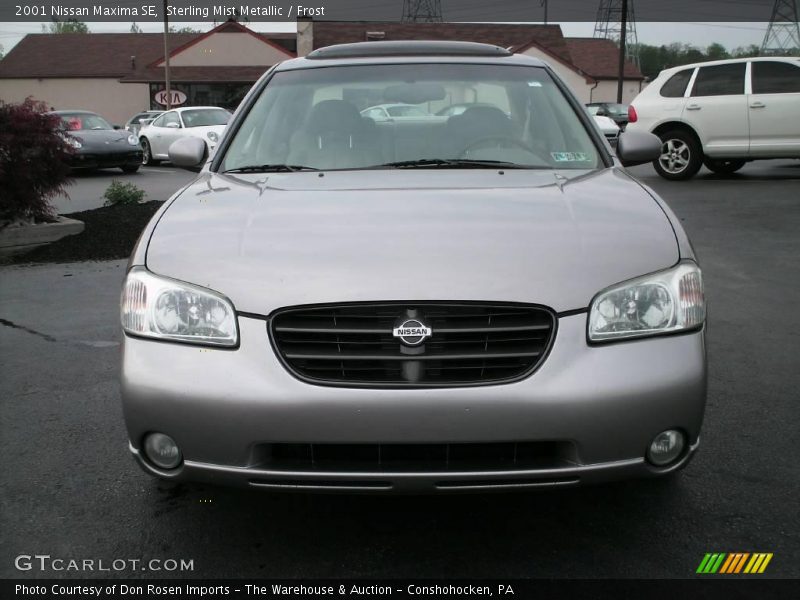 Sterling Mist Metallic / Frost 2001 Nissan Maxima SE