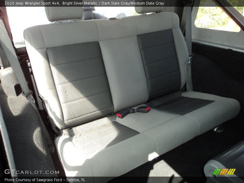 Bright Silver Metallic / Dark Slate Gray/Medium Slate Gray 2010 Jeep Wrangler Sport 4x4