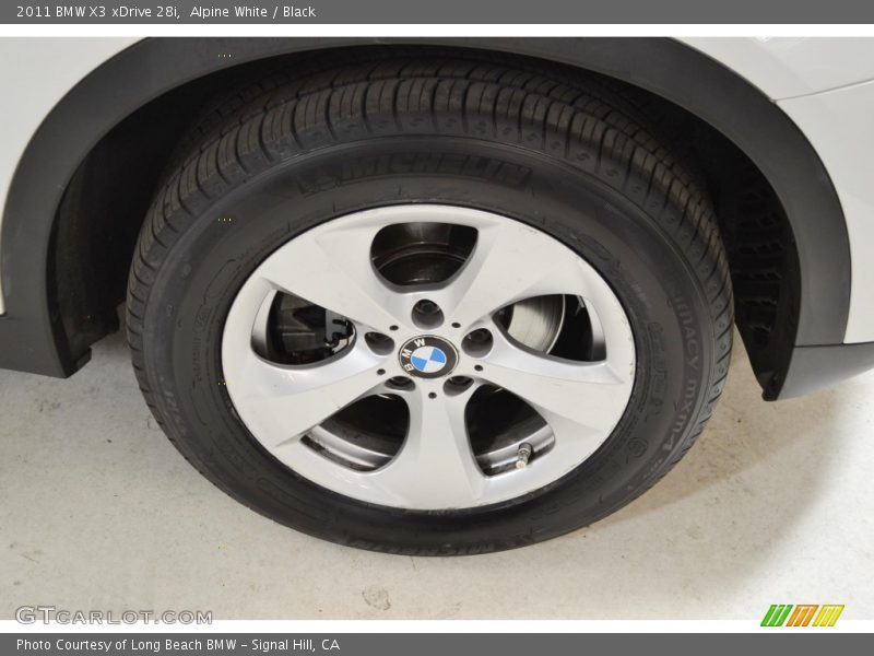 Alpine White / Black 2011 BMW X3 xDrive 28i
