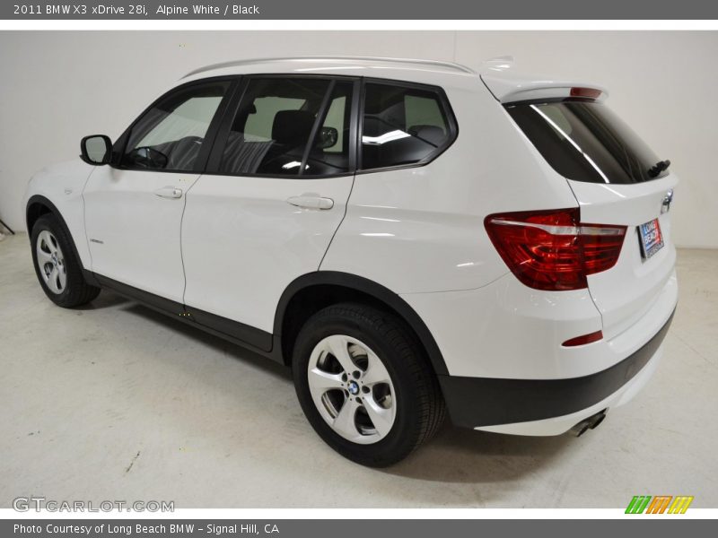 Alpine White / Black 2011 BMW X3 xDrive 28i