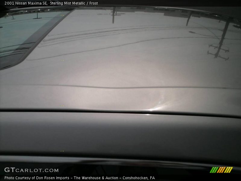 Sterling Mist Metallic / Frost 2001 Nissan Maxima SE