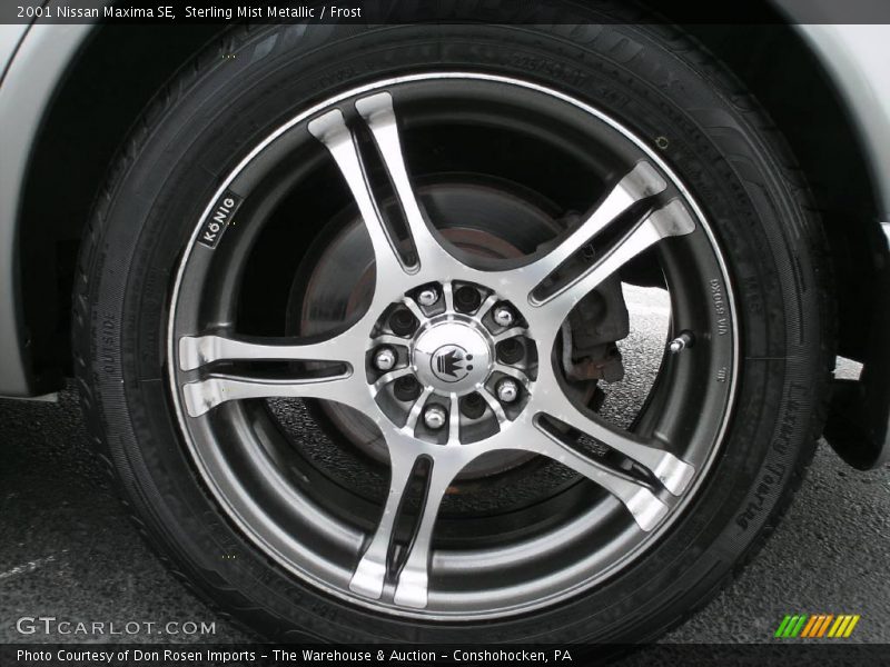 Sterling Mist Metallic / Frost 2001 Nissan Maxima SE