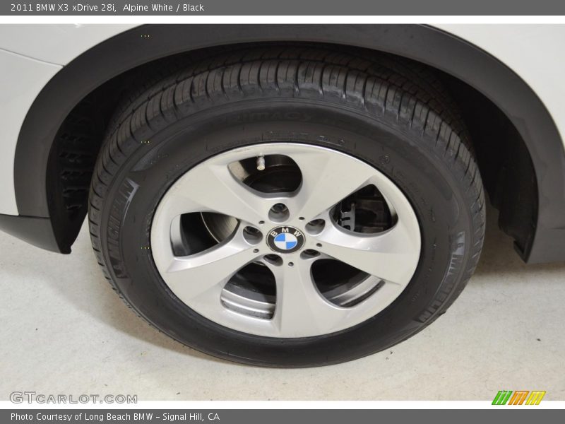Alpine White / Black 2011 BMW X3 xDrive 28i